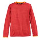 Boys 8-20 Tek Gear&reg; Space-dyed Tee, Size: L(14/16), Med Red