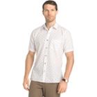 Men's Van Heusen Regular-fit Never Tuck Button-down Shirt, Size: Large, White Oth