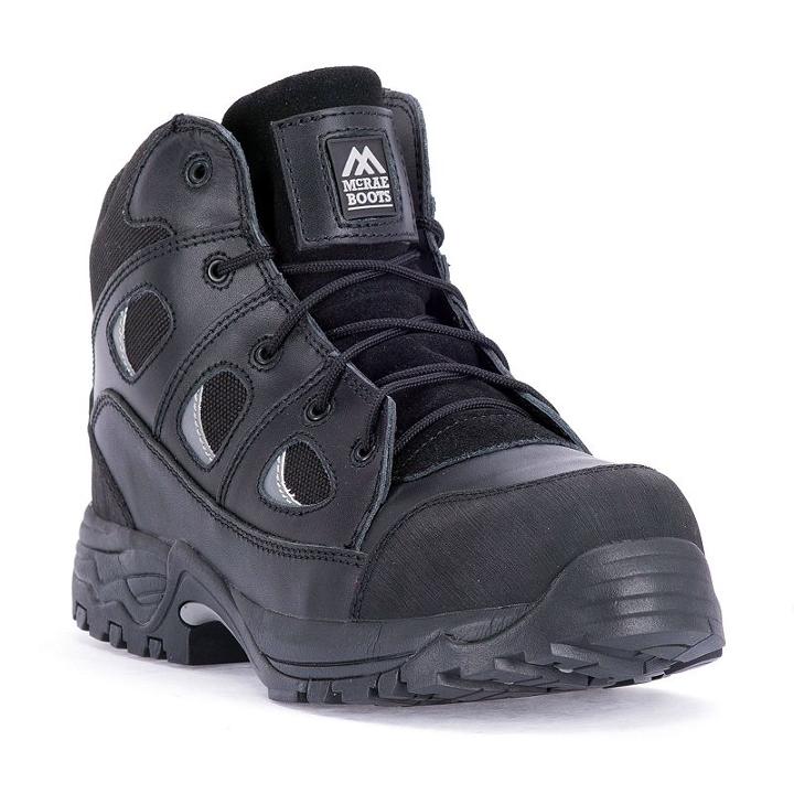 Mcrae Men's Puncture Resistant Work Boots - Mr86300, Size: Medium (11.5), Black, Durable