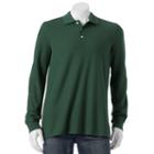 Big & Tall Croft & Barrow&reg; Classic-fit Easy-care Polo Pique Polo, Men's, Size: L Tall, Dark Green