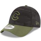 Adult New Era Chicago Cubs 9forty Memorial Day Flex-fit Cap, Men's, Green (camo)