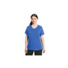 Plus Size Champion V-neck Tee, Women's, Size: 1xl, Med Blue