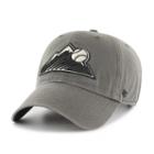 Adult '47 Brand Colorado Rockies Borderland Clean Up Adjustable Cap, Black