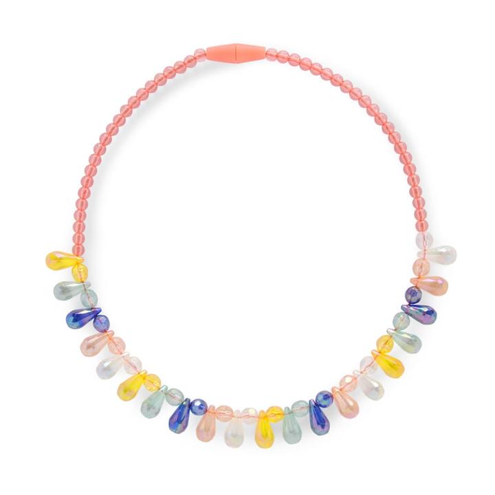 Girls 4-16 Carter's Beaded Teardrop Necklace, Size: 3, Multi