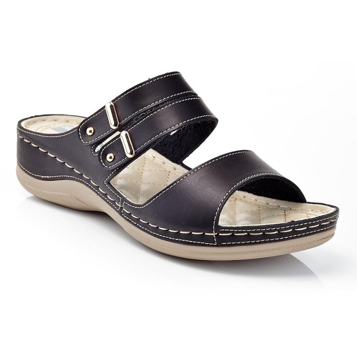 Henry Ferrera Comfort Aaa Women's Sandals, Size: Medium (6), Black