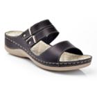 Henry Ferrera Comfort Aaa Women's Sandals, Size: Medium (6), Black