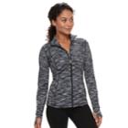 Petite Tek Gear&reg; Performance Full-zip Jacket, Women's, Size: L Petite, Oxford