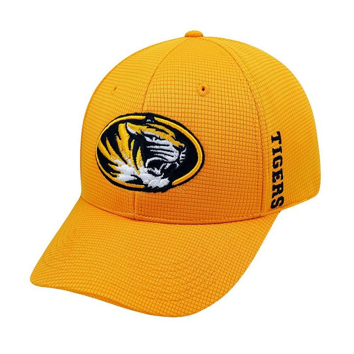 Adult Top Of The World Missouri Tigers Booster One-fit Cap, Gold