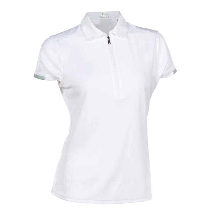 Plus Size Nancy Lopez Wicked Short Sleeve Golf Polo, Women's, Size: 1xl, White