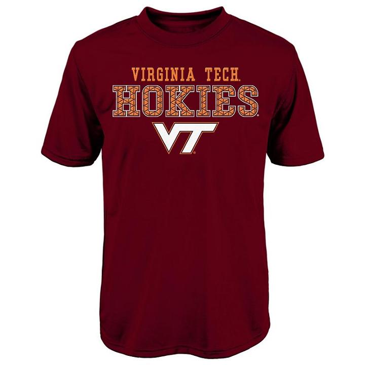 Boys 4-7 Virginia Tech Hokies Fulcrum Performance Tee, Boy's, Size: M(5/6), Red