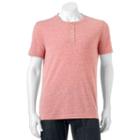 Men's Sonoma Goods For Life&trade; Classic-fit Everyday Henley, Size: Xxl, Med Pink