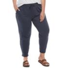 Plus Size Sonoma Goods For Life&trade; French Terry Mid-rise Jogger Sweatpants, Women's, Size: 1xl, Blue (navy)