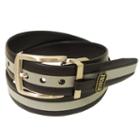 Men's Pga Tour Reversible Leather Golf Belt, Size: 32, Beige Over