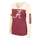 Women's Campus Heritage Alabama Crimson Tide Distressed Graphic Tee, Size: Xl, Dark Red