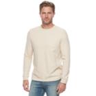Men's Croft & Barrow&reg; Classic-fit Ultra Soft Crewneck Top, Size: Small, Lt Beige