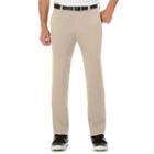 Men's Grand Slam Active Waistband Tech Golf Pants, Size: 36x30, Dark Beige