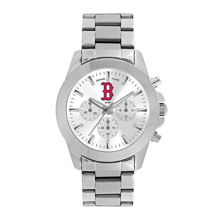 Women's Game Time Boston Red Sox Knockout Watch, Silver