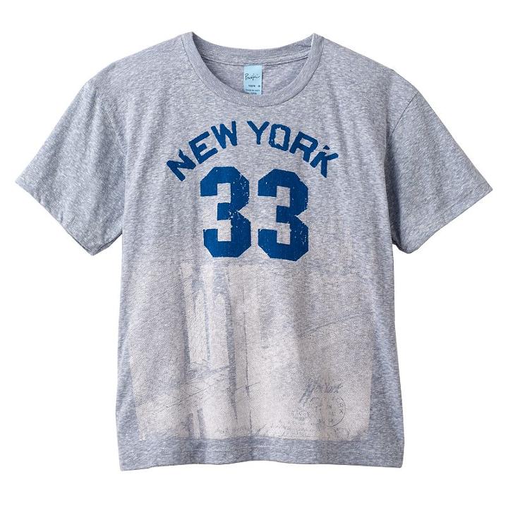 Boys 8-20 New York 33 Tee, Boy's, Size: Medium, Grey Other