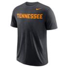 Men's Nike Dri-fit Tennessee Volunteers Wordmark Tee, Size: Small, Char