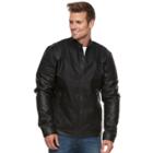 Men's Xray Slim-fit Moto Jacket, Size: Small, Black