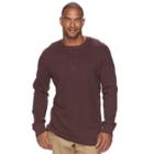Big & Tall Sonoma Goods For Life&trade; Performance Thermal Henley, Men's, Size: Xxl Tall, Brown