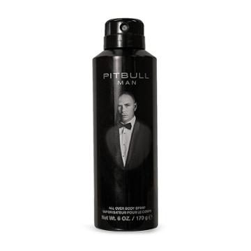 Pitbull Man By Pitbull Men's Body Spray, Multicolor