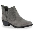 Easy Street Legend Women's Ankle Boots, Size: 7.5 Ww, Grey