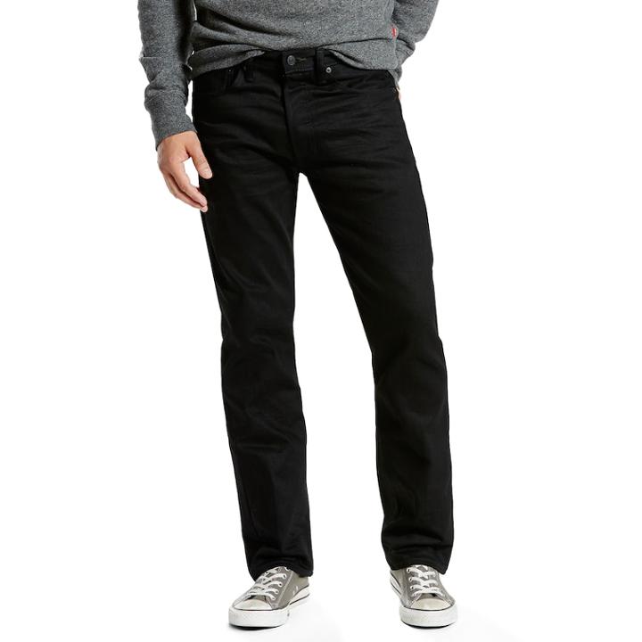 Men's Levi's&reg; 501&trade; Original Fit Jeans, Size: 31x32, Black