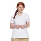 Juniors' Plus Size So&reg; Uniform Polo Top, Girl's, Size: 1xl, White