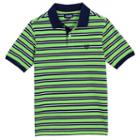 Boys 4-7 Chaps Striped Polo, Boy's, Size: 6, Dark Green