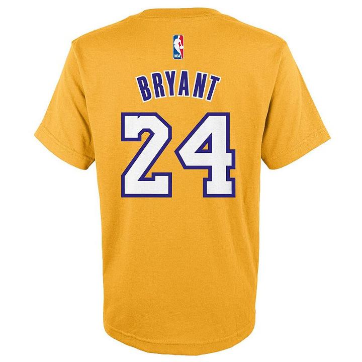 Boys 8-20 Adidas Los Angeles Lakers Kobe Bryant Tee, Boy's, Size: L(14/16), Ovrfl Oth