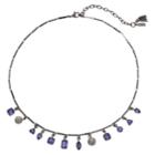 Simply Vera Vera Wang Purple Faceted Stone Necklace, Women's
