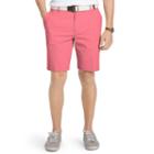 Men's Izod Advantage Classic-fit Stretch Performance Shorts, Size: 34, Pink Other