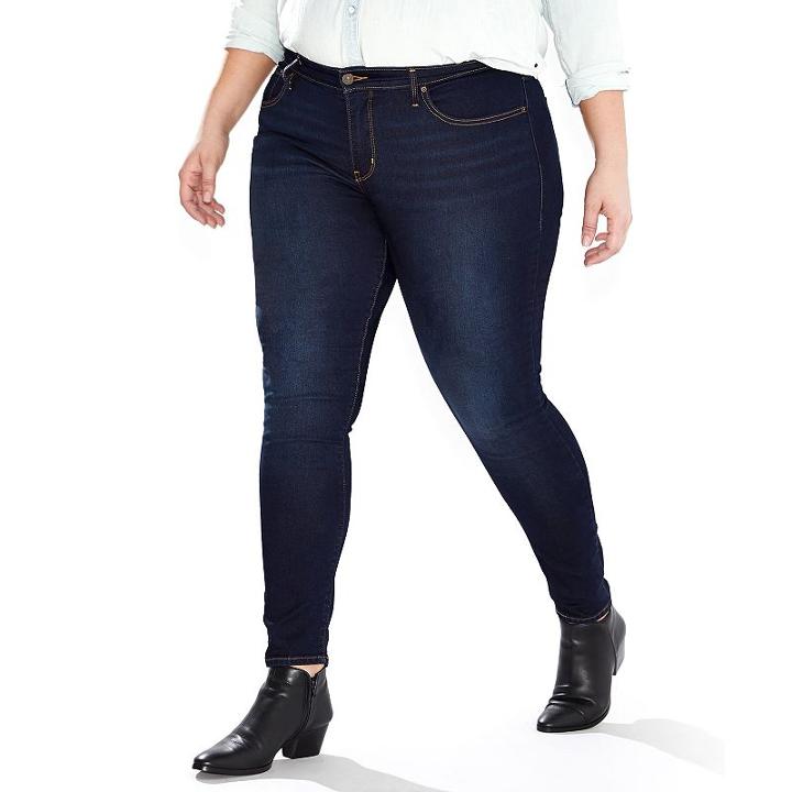 Plus Size Levi's 310 Shaping Super Skinny Jeans, Women's, Size: 20 - Regular, Dark Blue