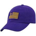 Adult Top Of The World Lsu Tigers Flag Adjustable Cap, Men's, Med Purple