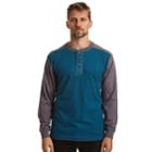 Men's Stanley Classic-fit Henley, Size: Large, Green