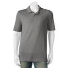 Men's Croft & Barrow&reg; Signature Pocket Polo, Size: Medium, Dark Grey