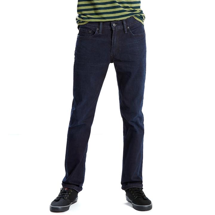 Men's Levi's&reg; 511&trade; Slim Fit Stretch Jeans, Size: 42x32, Dark Blue