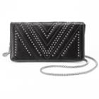 Olivia Miller Vivica Chevron Studded Crossbody Bag, Women's, Black