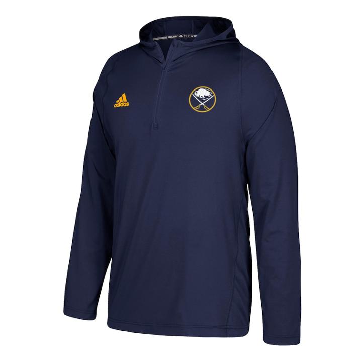 Men's Adidas Buffalo Sabres Authentic Training Pullover, Size: Xxl, Blue (navy)