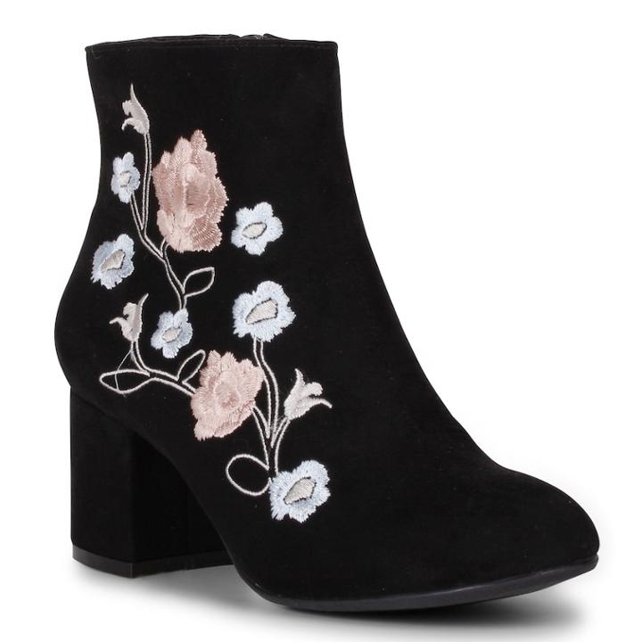 Wanted Deal Women's Ankle Boots, Size: 10, Black