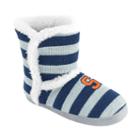 Women's Syracuse Orange Striped Boot Slippers, Size: Large, Team