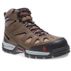 Wolverine Tarmac Fx Men's Mid Waterproof Composite Safety Toe Work Boots, Size: 9.5 Xw, Brown