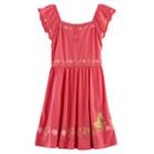 Disney's Elena Of Avalor Girls 4-7 Flutter Dress By Jumping Beans&reg;, Size: 7, Med Pink
