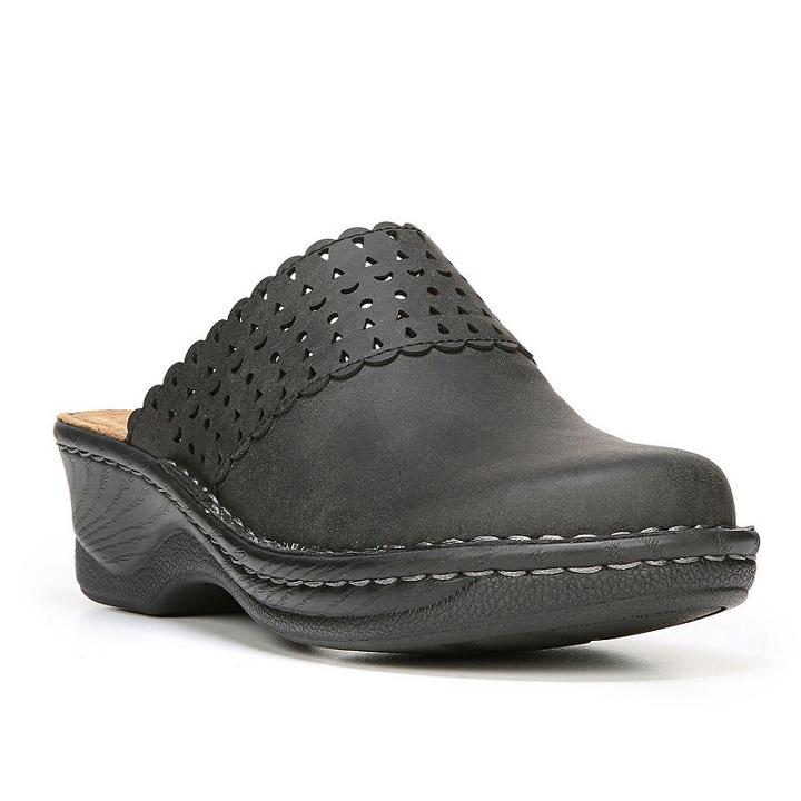 Naturalsoul By Naturalizer Suny Women's Clogs, Size: 6.5 Wide, Black