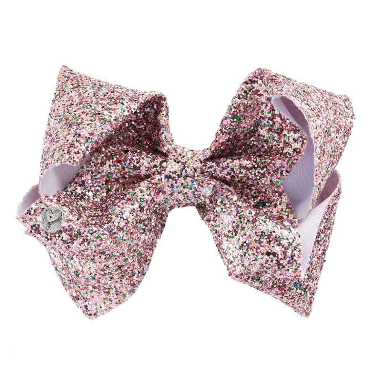 Girls 4-16 Jojo Siwa Rainbow Glitter Hair Bow, Multicolor