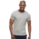 Men's Apt. 9&reg; Premier Flex Slim-fit Crewneck Sleep Shirt, Size: Xl, Grey