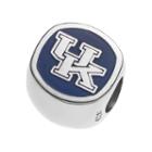 Logoart Sterling Silver Kentucky Wildcats Bead, Women's, Blue