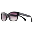 Converse H066 56mm Chuck Taylor Square Women's Sunglasses, Black