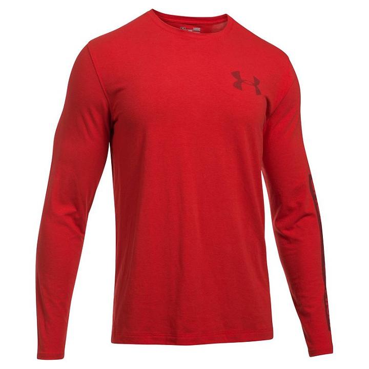 Men's Under Armour Logo Tee, Size: Large, Red